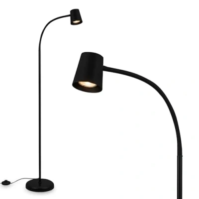 Afbeelding van BRILONER SKRIVA Staande lamp, 127,5 cm, 1x GU10, max. 9W, zwart