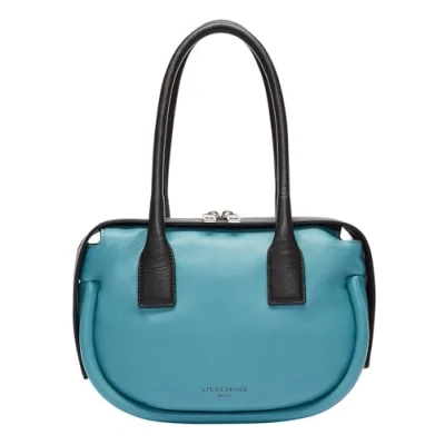 Afbeelding van LIEBESKIND BERLIN Leren Schoudertas Fab Satchel Avatar Blauw