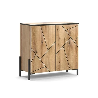 Afbeelding van Vicco ladekast &quot;Hatto&quot;, eiken, 84 x 80,1 cm