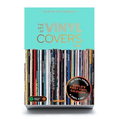 Afbeelding van The Art of Vinyl Covers 2026: Tagesabreißkalender mit 365 legendären Covern aus über 6 Jahrzehnten. Zusätzlich praktischen Spotify Codes.: 9