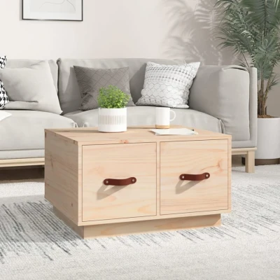 Afbeelding van Salontafel 60x53x35 cm massief grenenhout