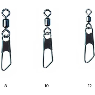 Afbeelding van Nytro NTR Feeder Swivel with Safety Snap Maat : 10