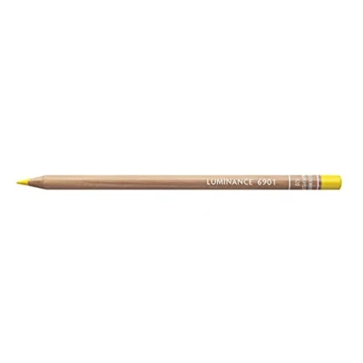 Afbeelding van Caran d&#039;Ache Luminance Colour Pencil Artist 6901.520 kleurpotloden, cadmiumgeel, 3 stuks