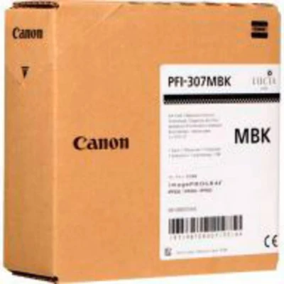 Afbeelding van Canon PFI 307MBK Inktcartridge Mat zwart