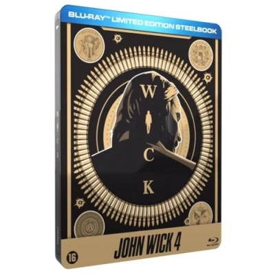 Afbeelding van Belga Films Sa (conscat) John Wick 4 (steelbook) Blu ray