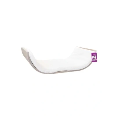 Afbeelding van Petrebels Wandmeubel wandmontage Klimmuur Kat Kattenmuur Curve 70 Old Grey x 20 35 cm