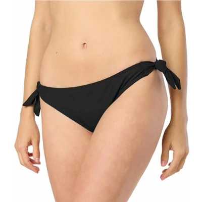 Afbeelding van Merry Style Dames Zwembroek Bikinibroekje Elastische tailleband Polyamide &amp; Elastaan Zwart (9240) 42 MS VR Brief 3