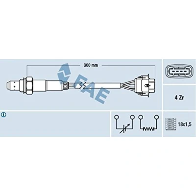Afbeelding van Fae Lambda sonde 77246