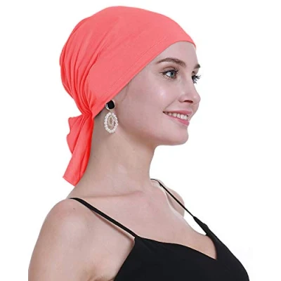 Afbeelding van Osvyo chemo sjaal van bamboe voor vrouwen, bij haaruitval, kanker, in verzegelde verpakking.