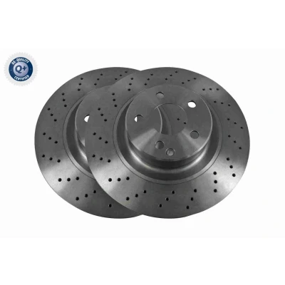 Afbeelding van VAICO V30 80081 Remschijf 345 32 5 112 geperforeerd/interne ventilatie Original kwaliteit MERCEDES BENZ: S Class Saloon