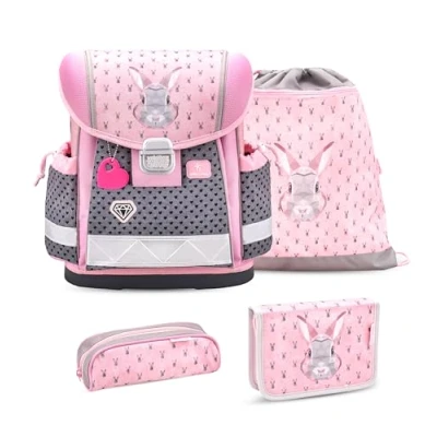 Afbeelding van Belmil 403 13 4 delige schooltassenset, S