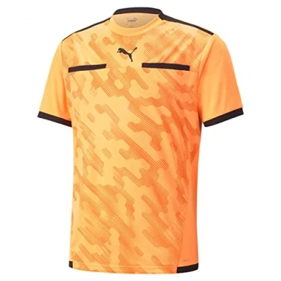 Afbeelding van Puma Teamliga Scheidsrechtersshirt Korte Mouw Heren Oranje Maat: S