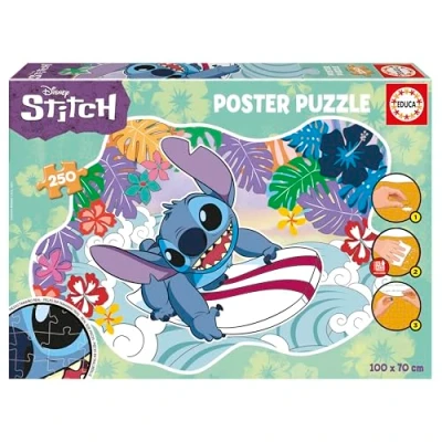 Image de Poster Puzzle 250 pcs Stitch