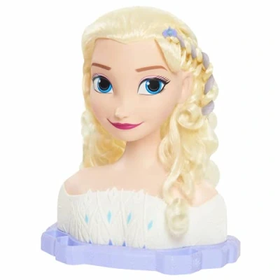 Afbeelding van Frozen 2 Luxe editie kappershoofd Elsa