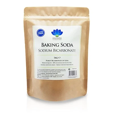 Afbeelding van Natriumbicarbonaat Aluminium en glutenvrij Natuurlijk zuiveringszout (1 kg)