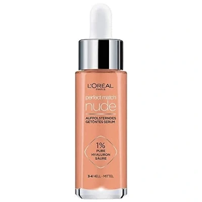 Afbeelding van L&#039;Oréal Paris Perfect Match Serum Foundation, Dames, Maat: 30 ml, 3/4 hell/mittel