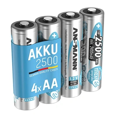 Image de ANSMANN batterie type AA NiMH x 4