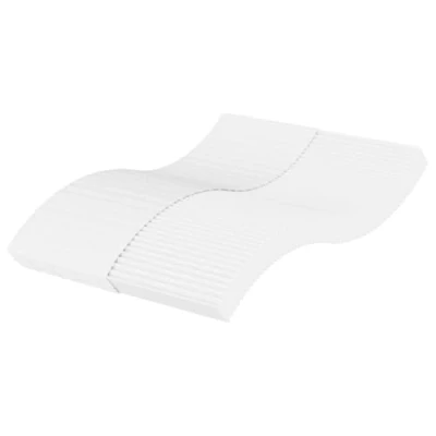 Afbeelding van vidaXL Schuimmatras hardheid H2 H3 120x210 cm wit