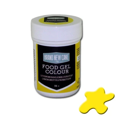 Afbeelding van BrandNewCake Kleurstof Gel Licht Geel 35gr