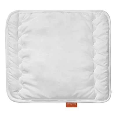 Afbeelding van sleepling Babykussen, plat kussen, 35 x 40 cm, Made in EU, wasbaar op 60 graden, Öko Tex 100, wit