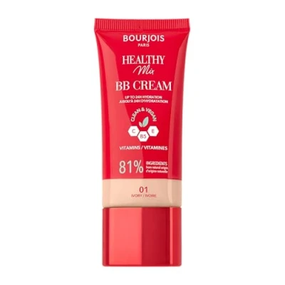 Afbeelding van Bourjois, BB + CC crème, Gezonde Mix Schoon &amp; Vegan Crème (01 Ivory)