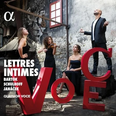 Afbeelding van Quatuor Voce Lettres Intimes (CD)