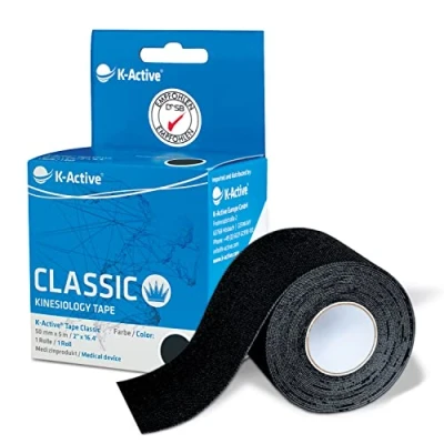 Image de Naqi K Active Tape Classic Noir 50mmx5m