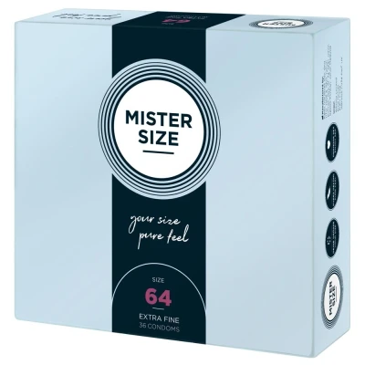 Afbeelding van MISTER.SIZE 64 mm Condooms 10 Stuks