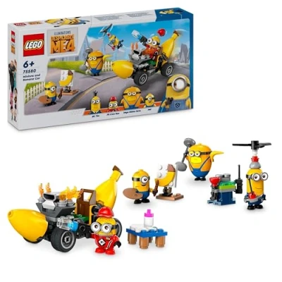 Image de LEGO® Despicable Me 75580 Les Minions et la voiture banane