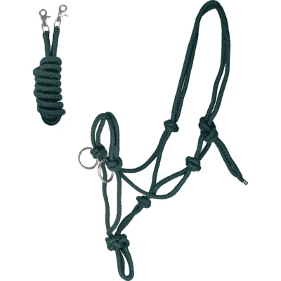Afbeelding van Waldhausen Touwhalster met Teugels Fir Green Cob