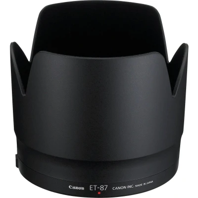 Afbeelding van Canon Zonneklep ET 87, Zonnekap, Zwart