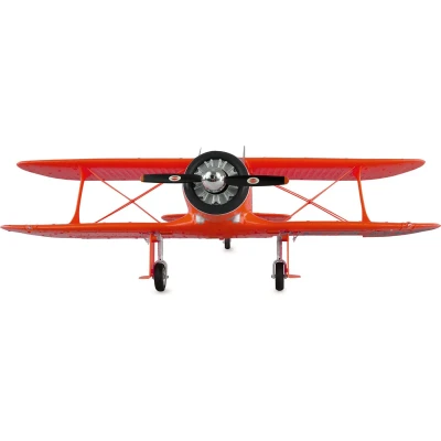 Afbeelding van RC vliegtuig 24143 AMXFlight Beech D17s Doppeldecker 3D/6G RTF rood