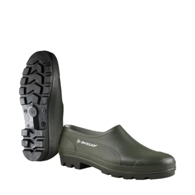 Afbeelding van DUNLOP Bicolour PVC klompen, groen/zwart, 35