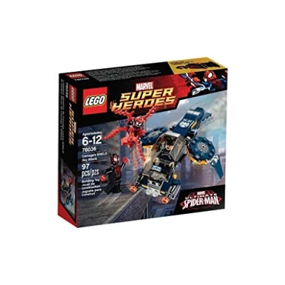 Afbeelding van LEGO Super Heroes Carnage Spider man SHIELD Luchtaanval 76036