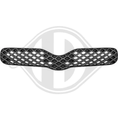 Afbeelding van DIEDERICHS Priority Parts 6605140 Grille Auto Zwart