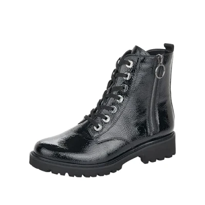 Afbeelding van Remonte Veterboots, Dames, Maat: 38, schwarz