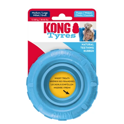Afbeelding van Kong Puppy Tires Assorti MEDIUM/LARGE 11,5X11,5X4 CM