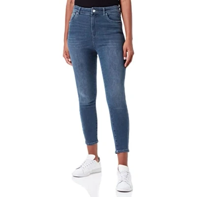 Afbeelding van Only dames jeans, Blue Black Denim