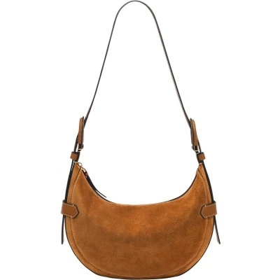 Afbeelding van Fossil Harwell HOBO Handtas, Dames, Maat: One Size, Saddle