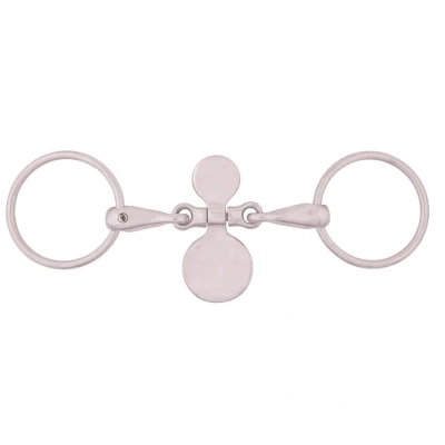 Image de BR Mors Fermé Cuillère Massif 18mm Double Brisure RVS 14,5cm