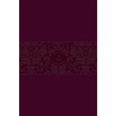 Afbeelding van The Passion Translation New Testament with Psalms Proverbs and Song of Songs (2020 Edn) Large Print Burgundy Faux Leather