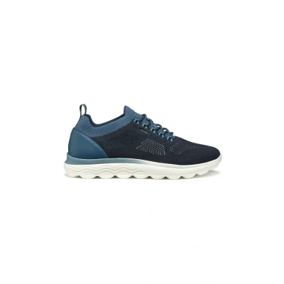Afbeelding van Geox U Spherica Sneakers laag, Heren, Maat: 46, Navy avio Textiel/ synthetisch
