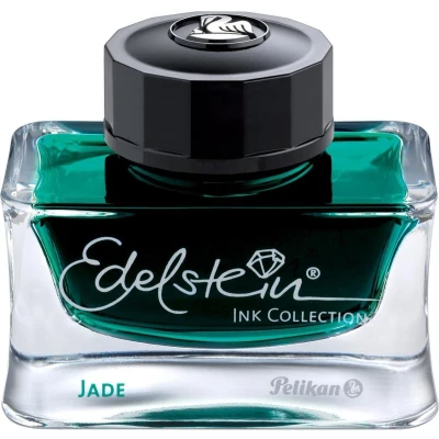Afbeelding van Pelikan Inktpot Edelstein Jade 50ml Gratis graveren