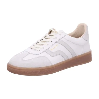 Afbeelding van GANT Sneaker LOW SCHNÜRUNG Retro Sneakers laag, Dames, Maat: 38, Weiß Leer