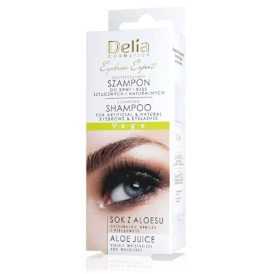 Afbeelding van Delia Cosmetics, Wimperserum, Eyebrow Expert Shampoo voor Wenkbrauwen en Wimpers Vegan Formule 50ml (50 ml)