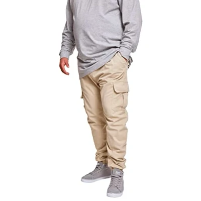 Afbeelding van Urban Classics Cargo Jogging Pants Cargobroek, Heren, Maat: Small, Sand