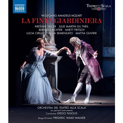Afbeelding van Julie Martin Du Theil Anett Fritsch Giulia Sem La Finta Giardiniera (Blu ray)