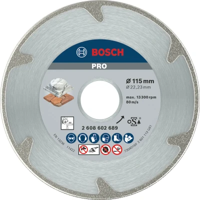 Image de BOSCH 2608602689 Disque de coupe diamanté Best for Marble 115 x 22,23 2,2 3 mm