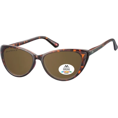 Afbeelding van Zonnebril Montana turtle met bruin gepolariseerd glas