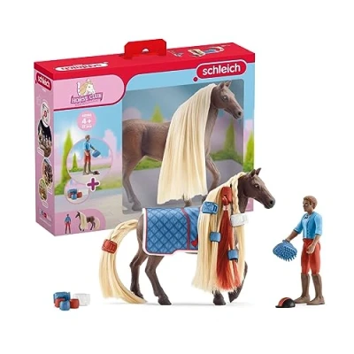 Afbeelding van Schleich horse club leo en rocky
